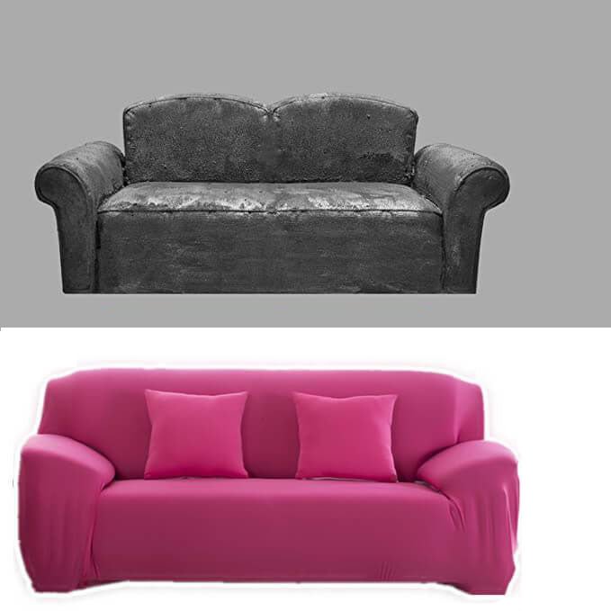 Water Repellent Sofa Cover High Stretch Couch Slipcover Super Soft Fabric Couch Cover - KnitFirst