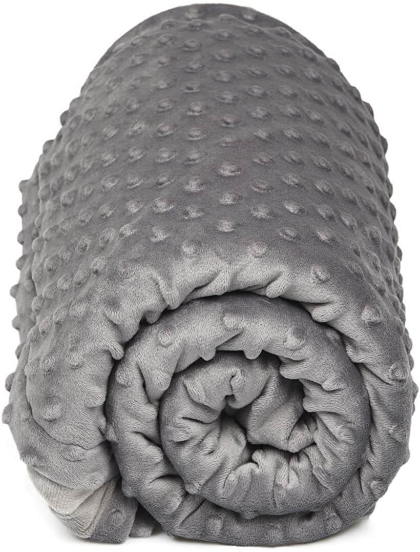 Weighted Blanket I Removable Duvet Cover I Weighted with Premium Glass Beads - KnitFirst