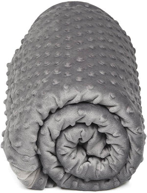 Weighted Blanket I Removable Duvet Cover I Weighted with Premium Glass Beads - KnitFirst