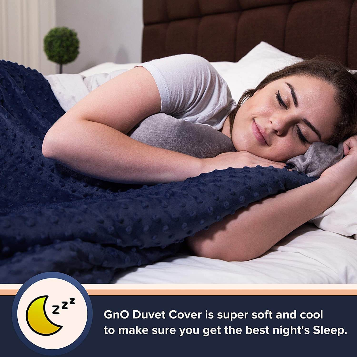 Weighted Blanket I Removable Duvet Cover I Weighted with Premium Glass Beads - KnitFirst