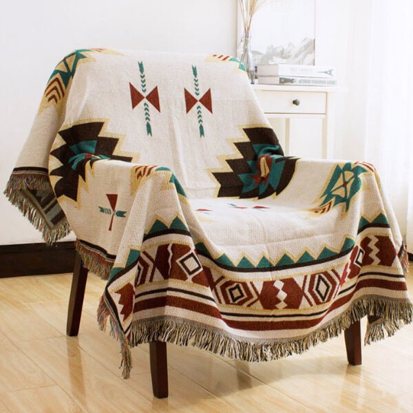 Woven Waffle Throw Blanket - KnitFirst