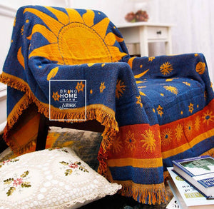 Woven Waffle Throw Blanket - KnitFirst