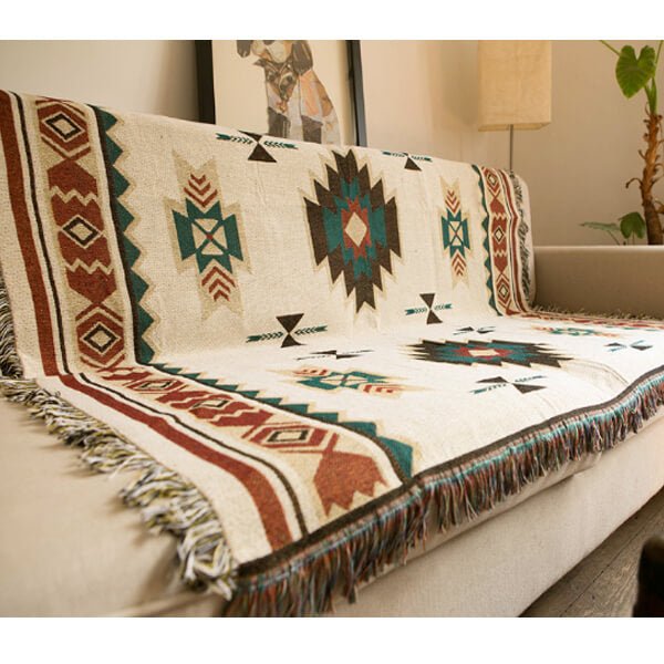 Woven Waffle Throw Blanket - KnitFirst