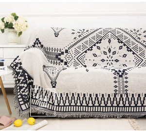 Woven Waffle Throw Blanket - KnitFirst